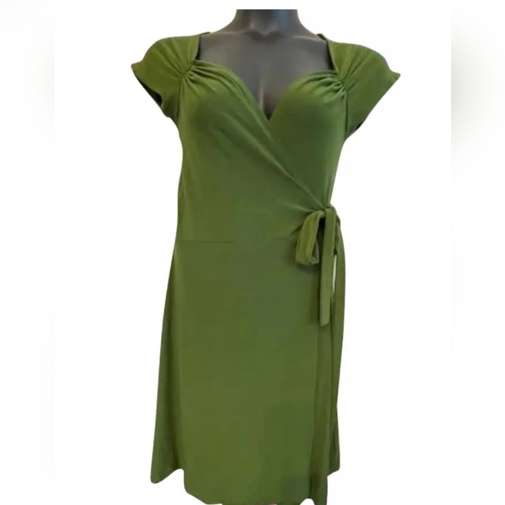 Norma Kamali Green Dress